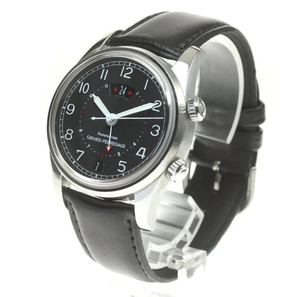 GIRARD PERREGAUX Traveler II 4940 GMT black Dial Automatic Men's Watch_839558 - Picture 1 of 6